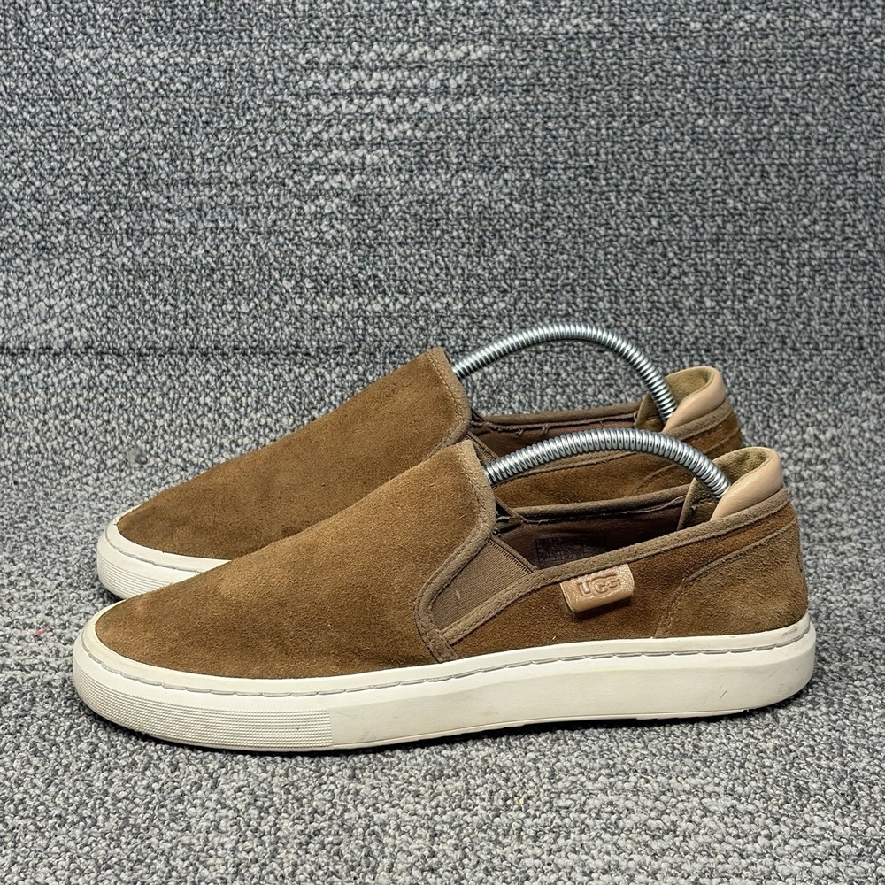 UGG Alameda Slip On Walking Loafers Women's 9 Shoes Brown Suede Sneakers 1134992
